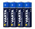 Primary Battery, Alkaline, AA, 1.5V, High Energy, Pack of 4 pieces